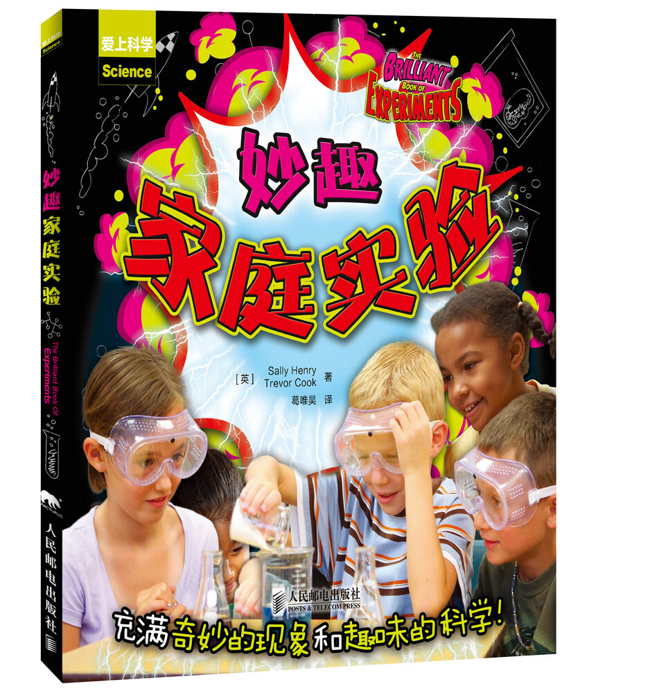 妙趣家庭实验 [英]sally,t【正版图书,放心购买】