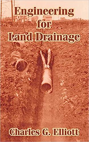 预订 engineering for land drainage: a manual for laying out and