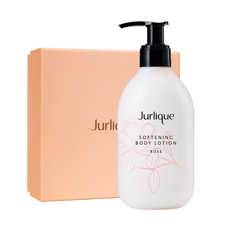 茱莉蔻（Jurlique）玫瑰柔肤身体乳300ML 嫩肤香体全身补水 滋养紧致改善鸡皮 精油玫瑰香氛