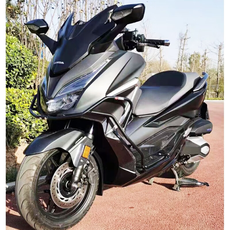 22-23年新款适用于本田佛沙350摩托车护杠不锈钢保险杠保护发动机防护