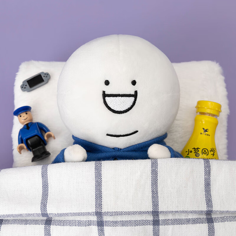 【现货速发】欠揍小蓝小蓝和他的朋友 g胖20cm毛绒公仔 可动玩偶 沙雕