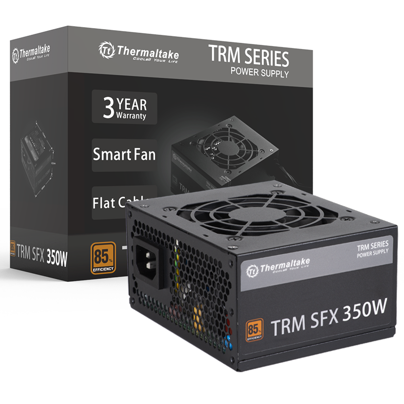 Thermaltake 曜越 TRM SFX 350 铜牌（85%）非模组SFX电源 350W