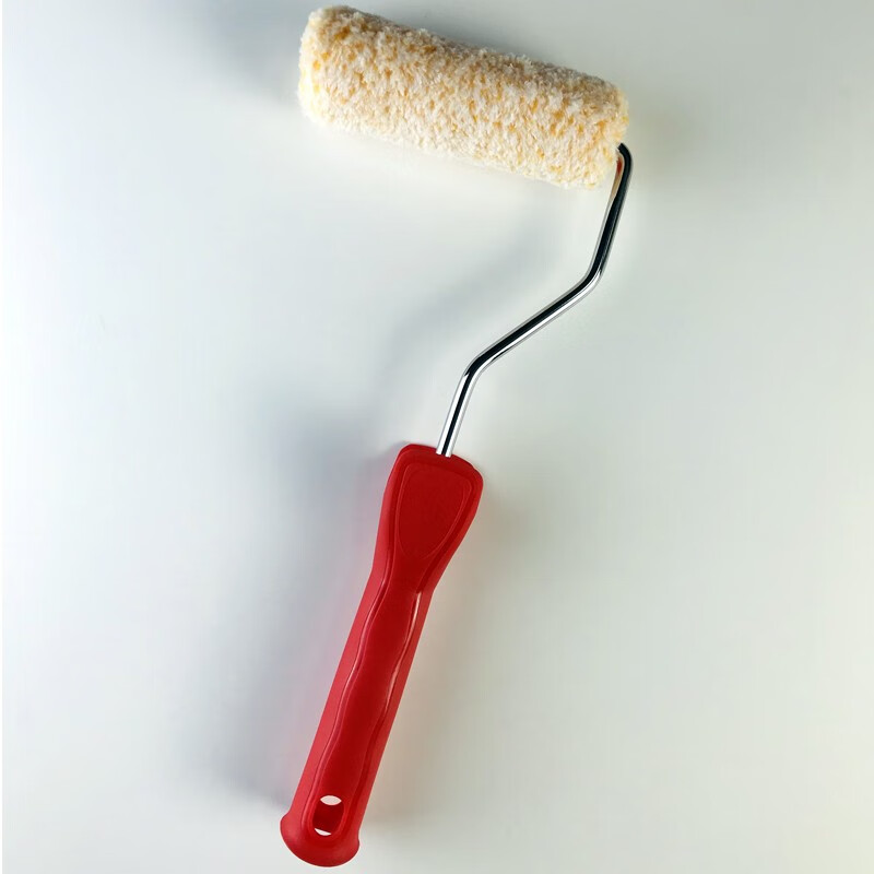 艺术漆滚筒刷中长毛12mm橘子皮纹理油漆刷 4寸蛋壳光滚筒(一把一头)