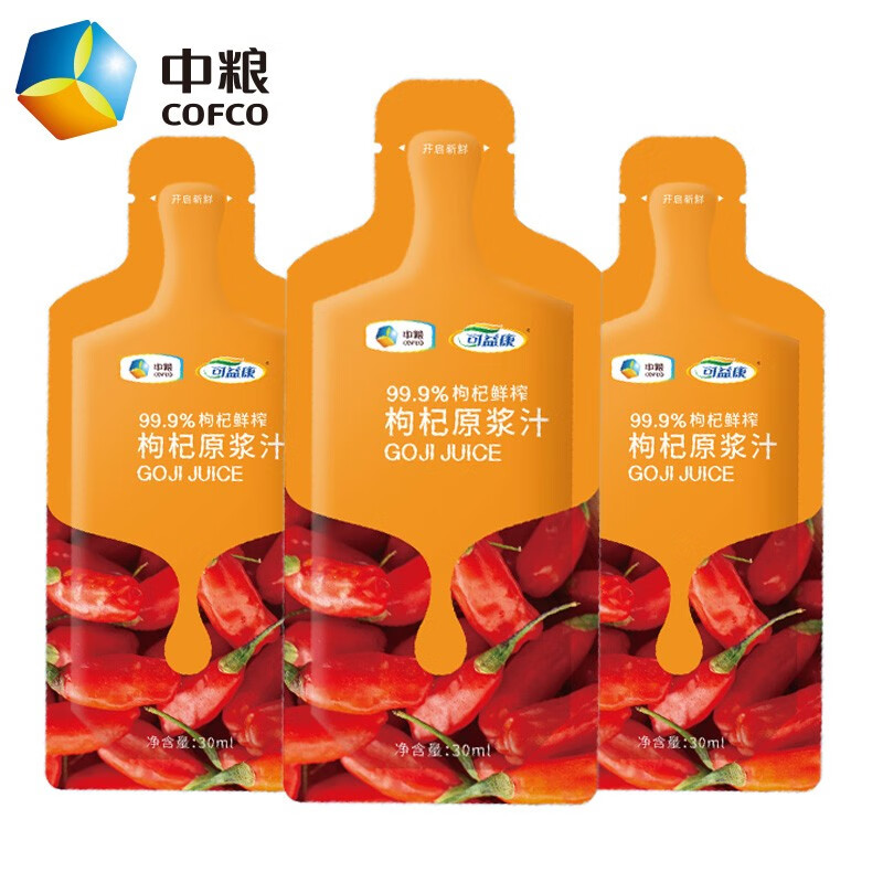 枸杞商品价格走势和口感评测,推荐中粮枸杞原浆