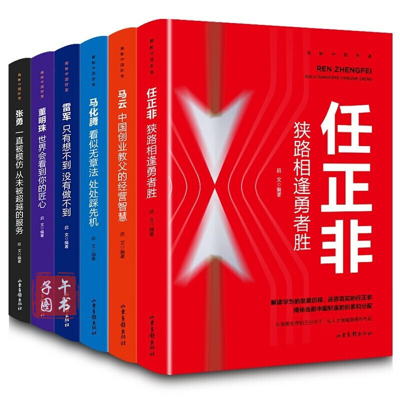 传记中国自传人物传记董明珠马云书籍雷军