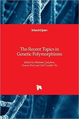预订the recent topics in genetic polymorphisms