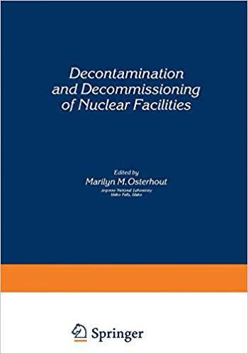 预订 decontamination and decommissioning of nuclear facilities