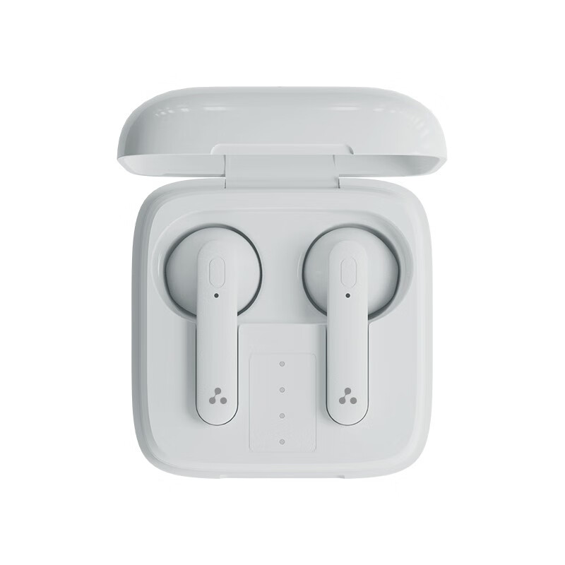 赛尔贝尔（syllable）S152蓝牙耳机 TWS真无线耳机 DNS通话降噪苹果华为小米手机适用 白色升级款