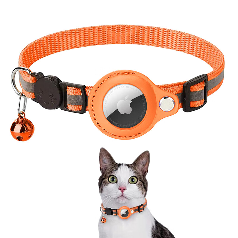 趣器屋airtag保护套宠物套项圈适用苹果apple猫咪脖圈tag狗狗appletag