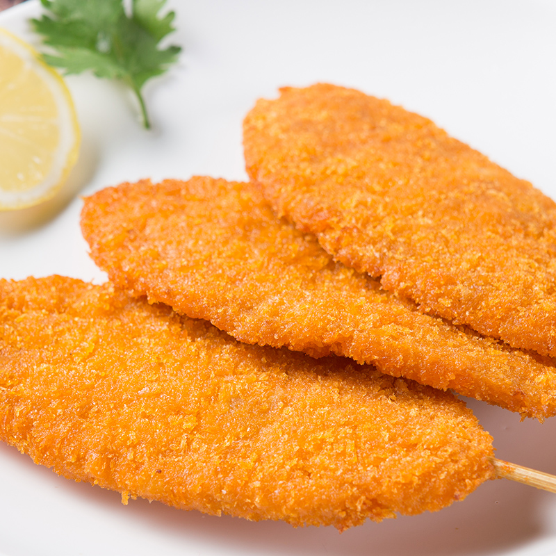 麦海龟霸王鸡排1kg*2袋 香脆鸡排半成品炸鸡块生鲜炸鸡排25片无须操作