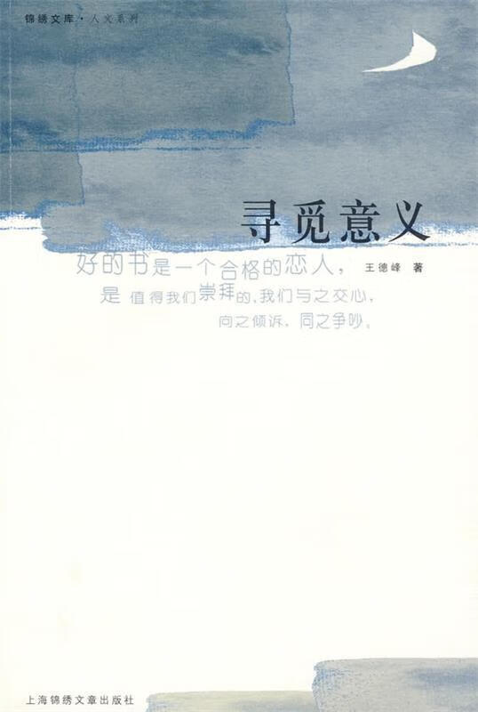 寻觅意义 王德峰 著【正版】