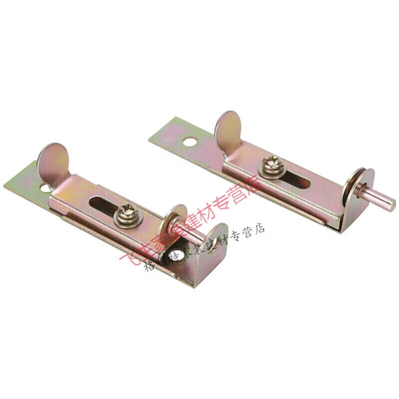 瑪麗家具櫥柜門小插銷 木衣柜暗插銷小號鐵門插門栓門閂2F螺絲 鐵鍍的 插銷)2只