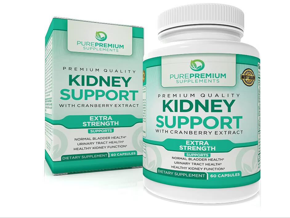 美国直邮purepremiumkidneysupport肾脏尿路膀胱健康90粒