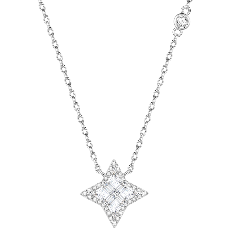 Fanci范琦光芒項鏈女銀飾時尚飾品輕奢高級感圣誕禮物送女友