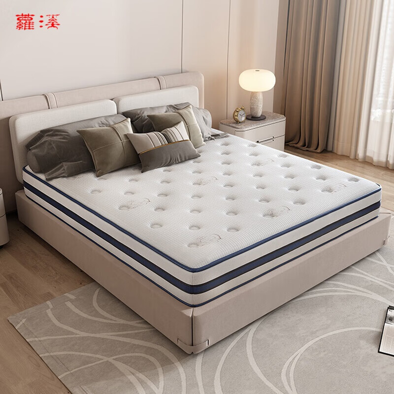 小米石3e椰维棕弹簧床垫  22cm  针织面料科技布床 白色 1500*2000