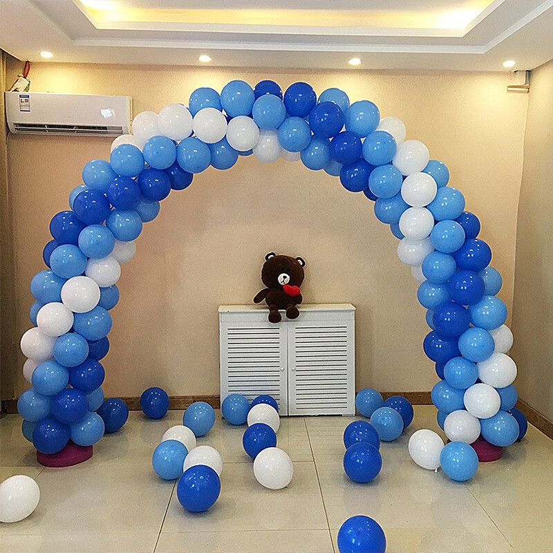 誉品丰茂 气球拱门支架套装婚礼开业五一活动布置道具可折叠气球装饰