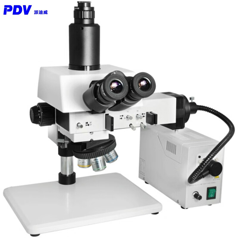 派迪威金相显微镜JX-40倒像JX-41正像焊点、芯片检测可选配长工作距物镜 JX-40