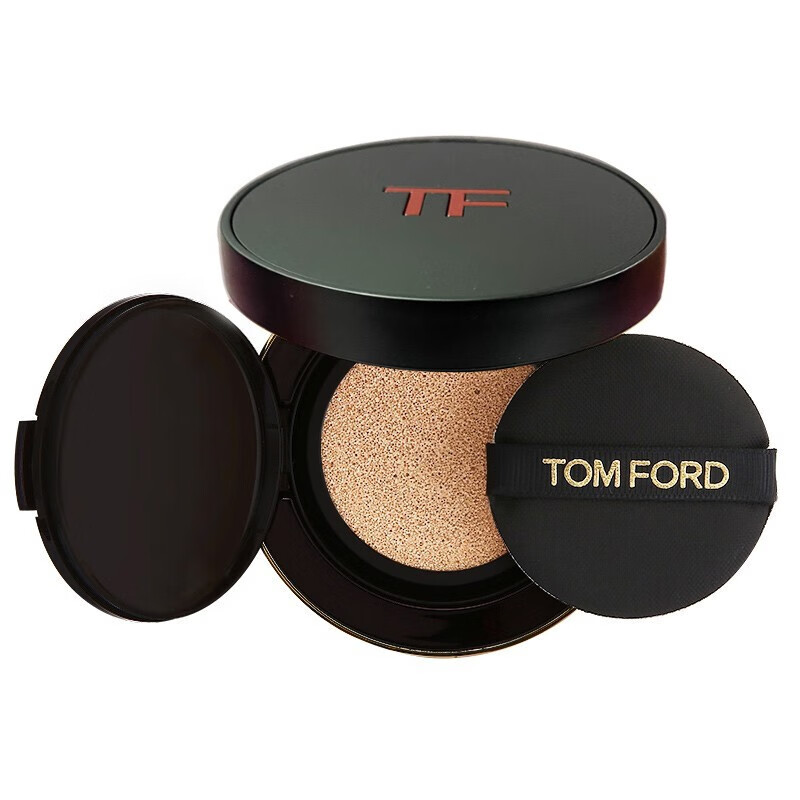 tom ford汤姆福特tf气垫黑金黑壳哑光气垫bb霜粉底液 黑气垫0.