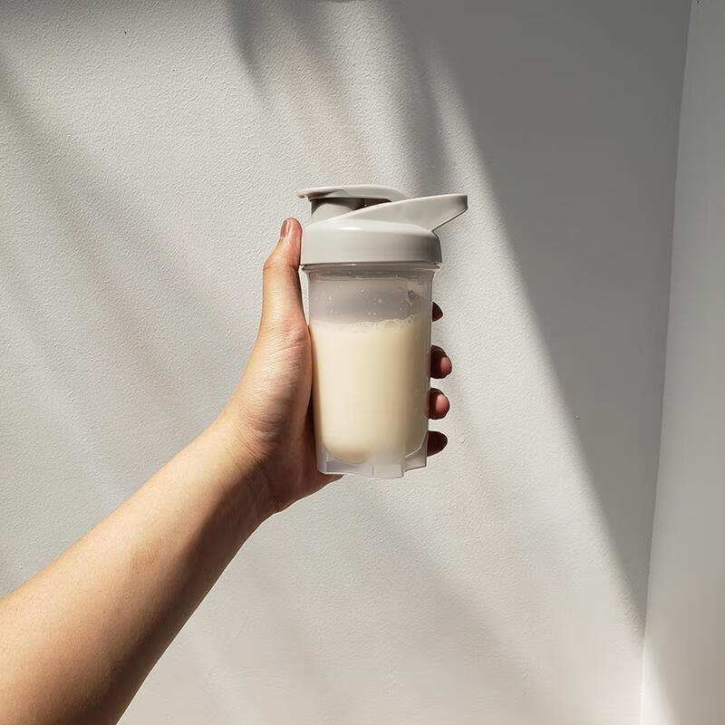 菩本家 纽崔莱杯子纽摇摇杯健身蛋白质粉奶昔水杯子550ml大高颜值 奶