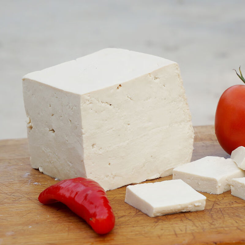 5折 【dj优选】 贵州农家纯手工现磨卤水大豆腐 老豆腐特产新鲜水豆腐