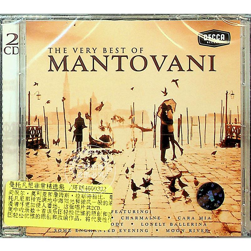 现货 【中图音像】 曼陀瓦尼轻音乐乐队演奏的轻音乐作品   进口cd