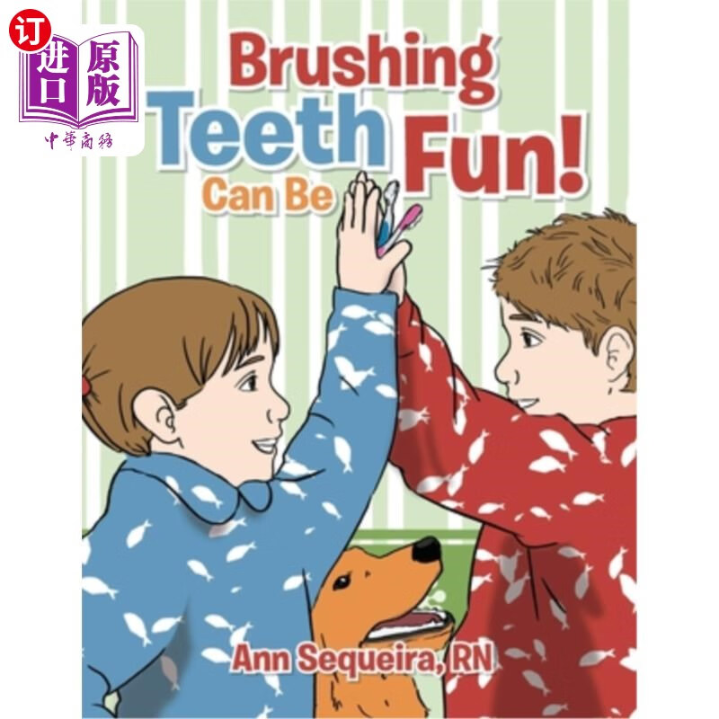 海外直订brushing teeth can be fun 刷牙可以很有趣