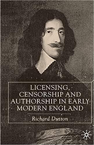 预订 licensing, censorship and authorship in early modern