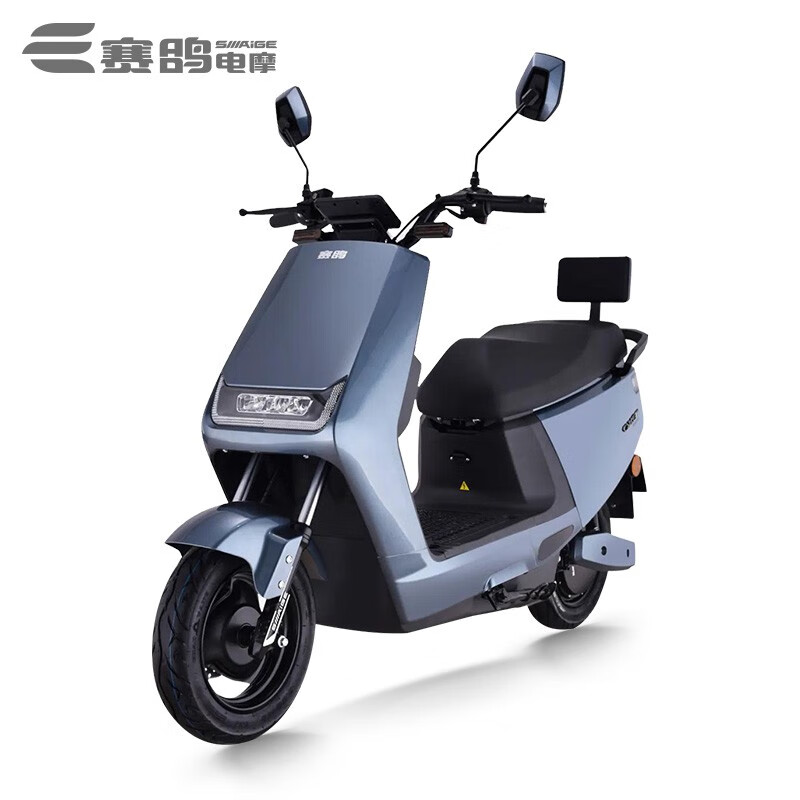 赛鸽电动摩托车72v32ah铅酸电池1000w高速电机超长续航三挡可调成人上