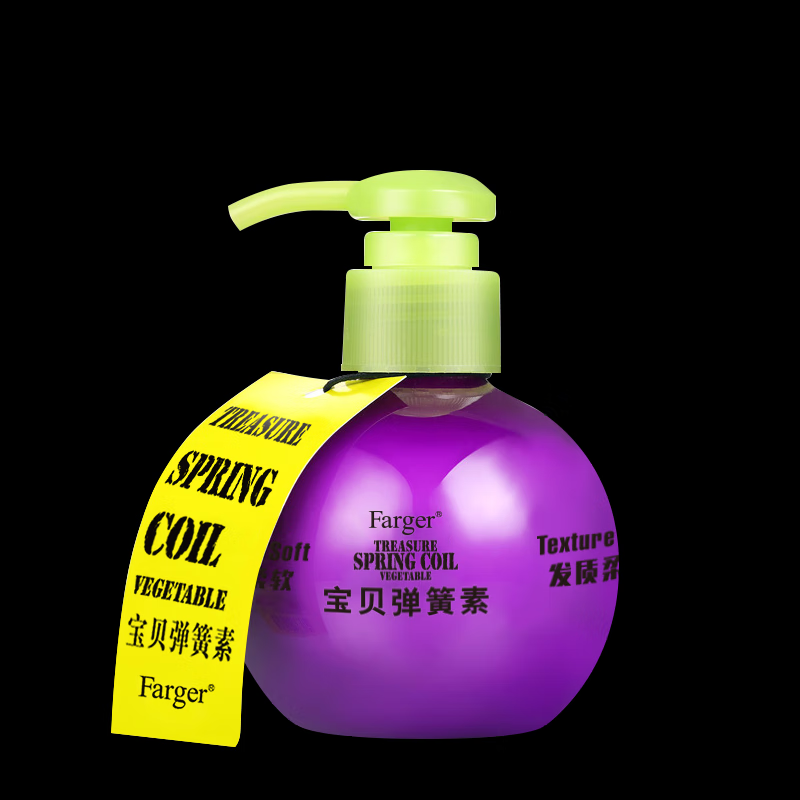 發(fā)歌彈力素女卷發(fā)蓬松修護保濕護卷定型精華防毛躁談力素啫喱水膏 寶貝彈簧素（紫色） 1瓶