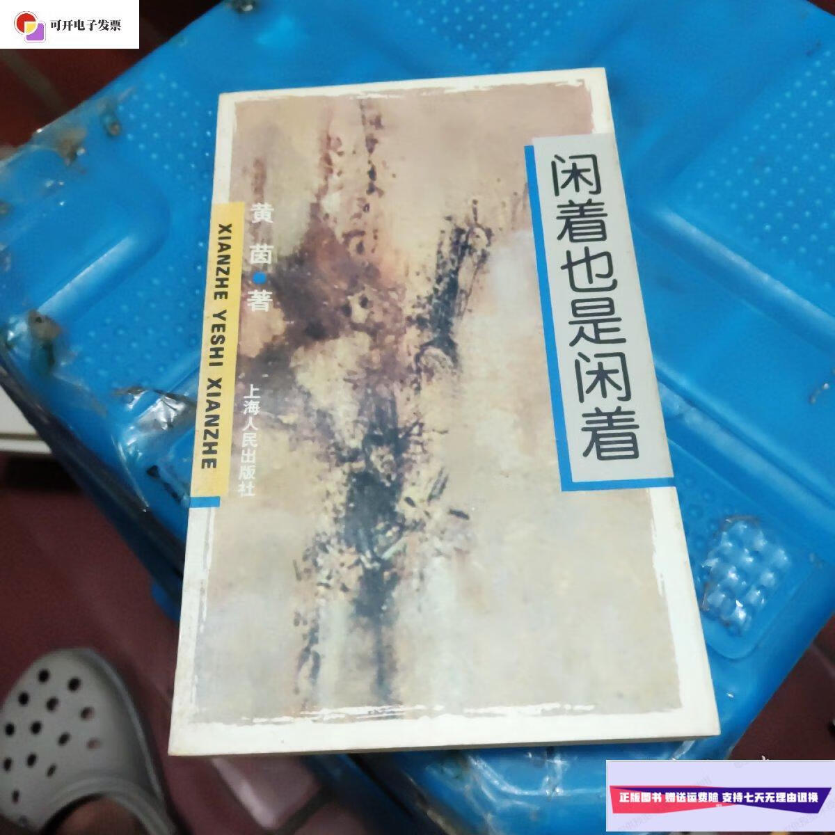 【二手9成新】闲着也是闲着 /黄茵 上海人民出版社