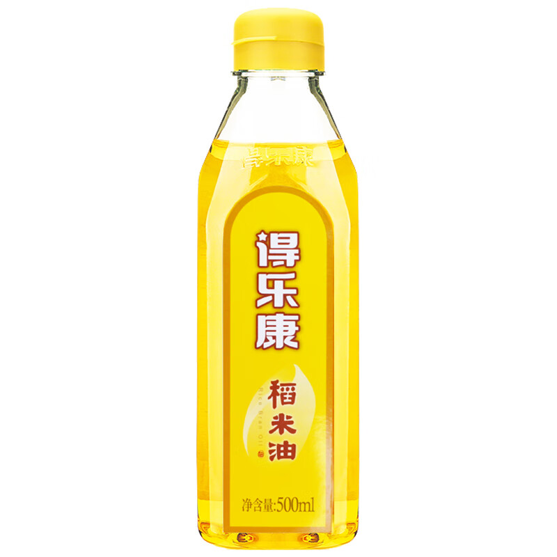 得乐康稻米油 500ml食用油  家用凉拌炒菜