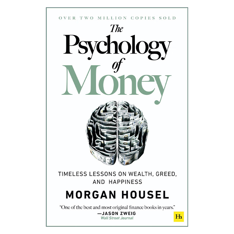 预售 The Psychology of Money 英文原版 金钱心理学 致富心态 关于财富 贪婪与幸福的20堂理财课 英文版 进口英语原版书籍