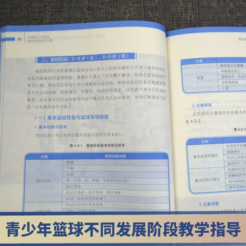 中国青少年篮球教学训练指导手册 中国篮球协会编著 青少年篮球裁判员执裁技巧战术教学书比赛规则截图