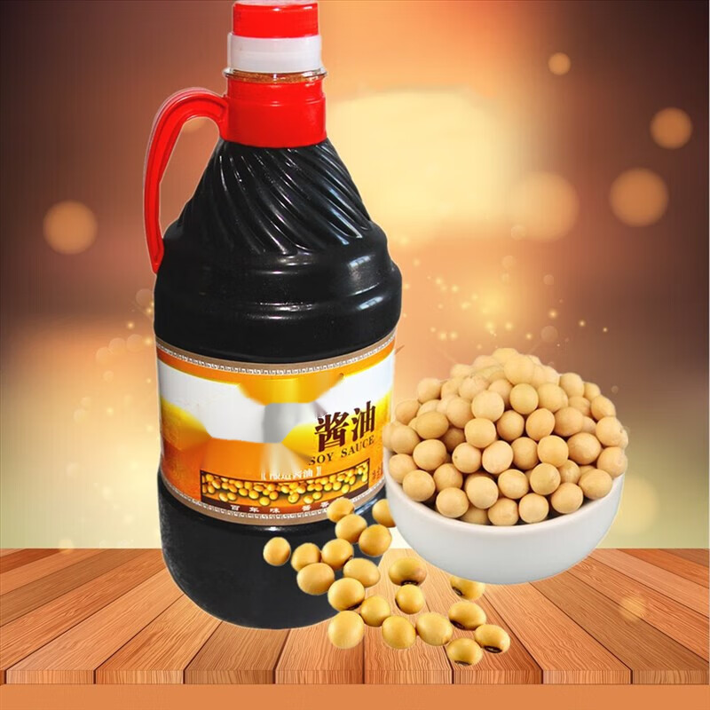 维莱瑞哈尔滨 酱油156桶装东北大豆酿造传统老式特产 1560ml