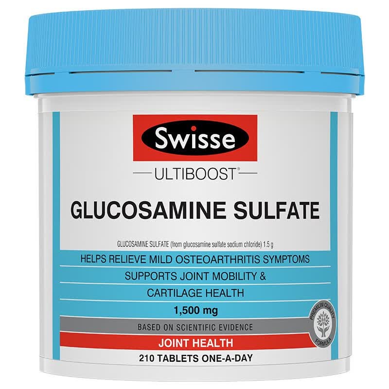 Swisse斯维诗维骨力氨糖软骨素钙片中老年补钙修复骨骼损伤缓解酸痛 【 修复关节】氨糖维骨力 180粒*1瓶