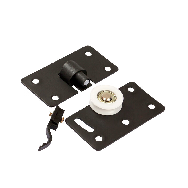 哩也波哩也衣柜滑轮移门下轨道轮推拉门滑轮家具趟门轮鞋柜衣橱滚轮