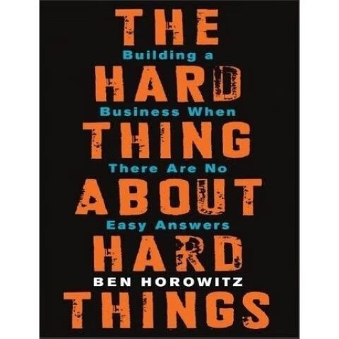 现货英文纸质书The Hard Thing About Hard Things