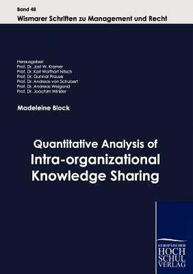 预订 quantitative analysis of intra-organizational k