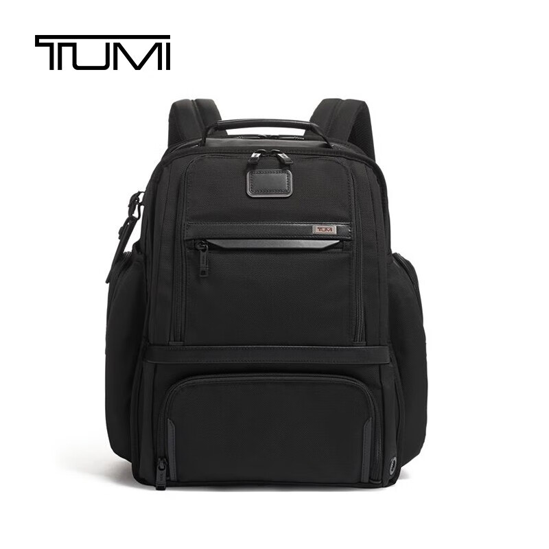途明（TUMI） 奢侈品 早春新款 Alpha 3系列 男士/中性商务旅行高端时尚双肩包 02603589D3 黑色