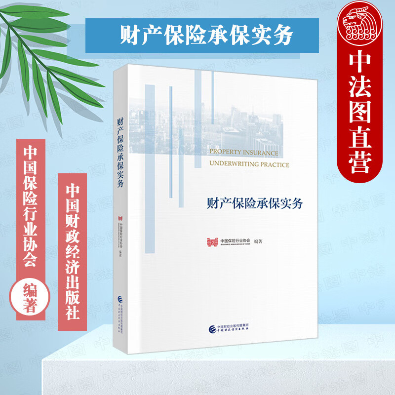正版 2020年新版 财产保险承保实务 中国保险行业协会 中国财政经济 财产险核保教材 企业财产风险