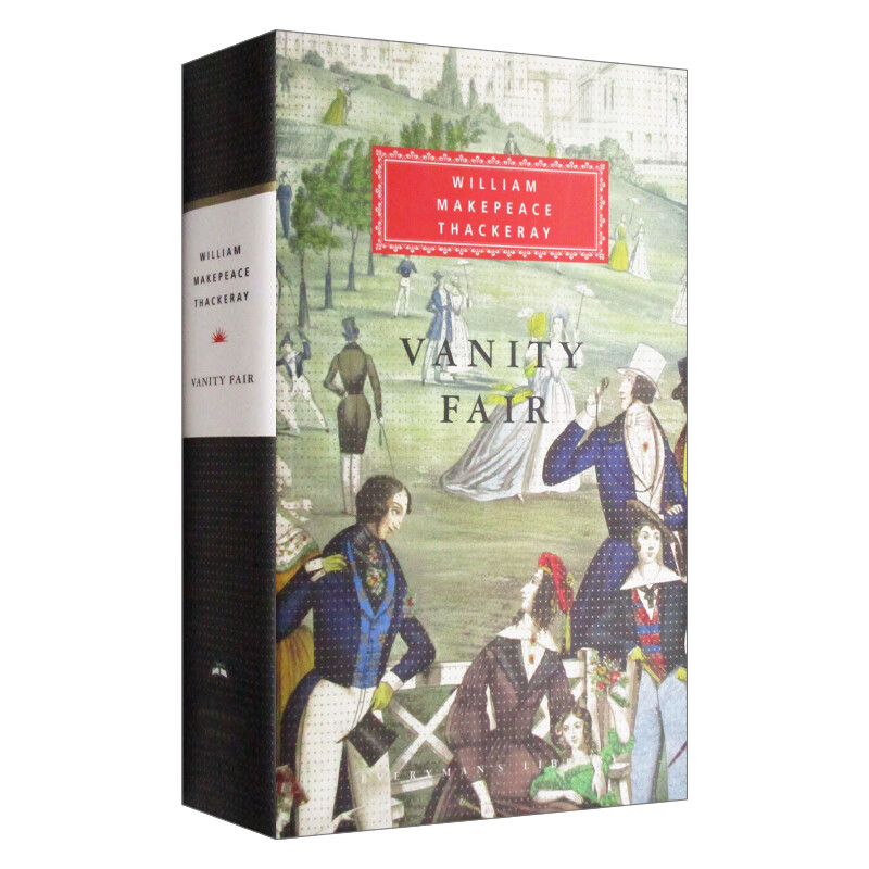 vanity fair 名利场 萨克雷 everyman精装版 英文版 进口英语原版书籍
