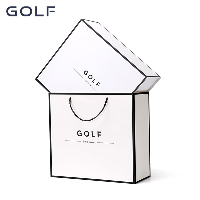 高尔夫golf简约时尚礼品礼盒礼袋 小号【26*29*14cm】