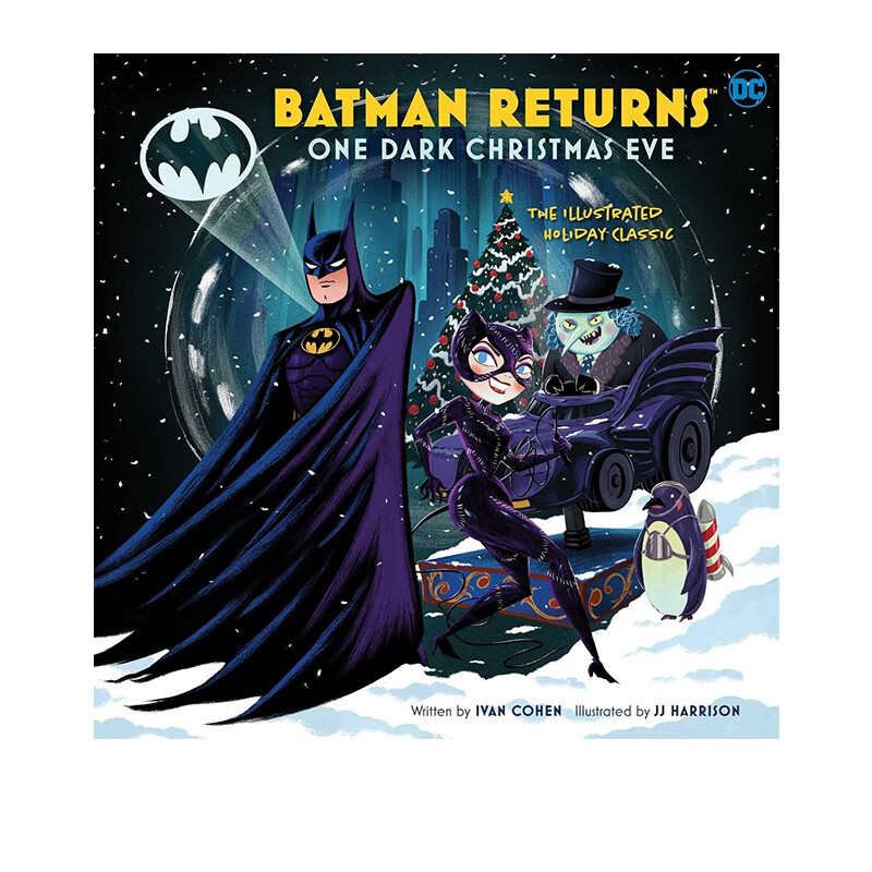 英文原版 batman returns: one dark christmas eve 蝙蝠侠归来:一个