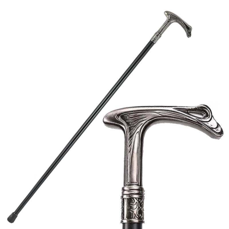欧式天使银色轻奢金属皇家复古权杖文明棍创意拐杖英国绅士杖男女