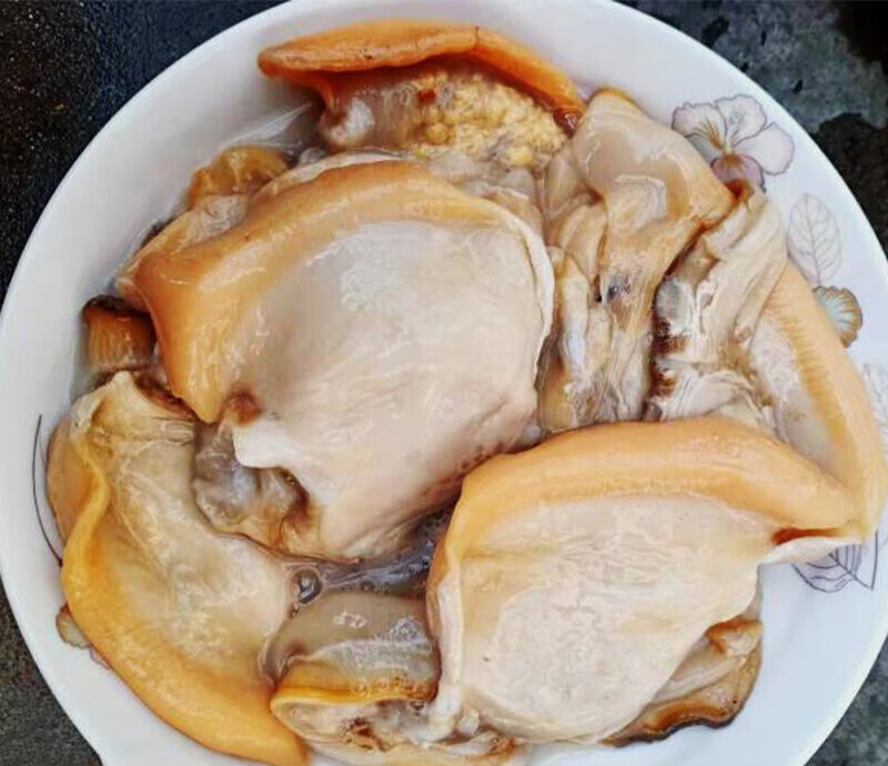 0皓谦河蚌新鲜河蚌肉河蚌新鲜活体现杀去壳蚌肉冷鲜净肉 二斤装(去壳