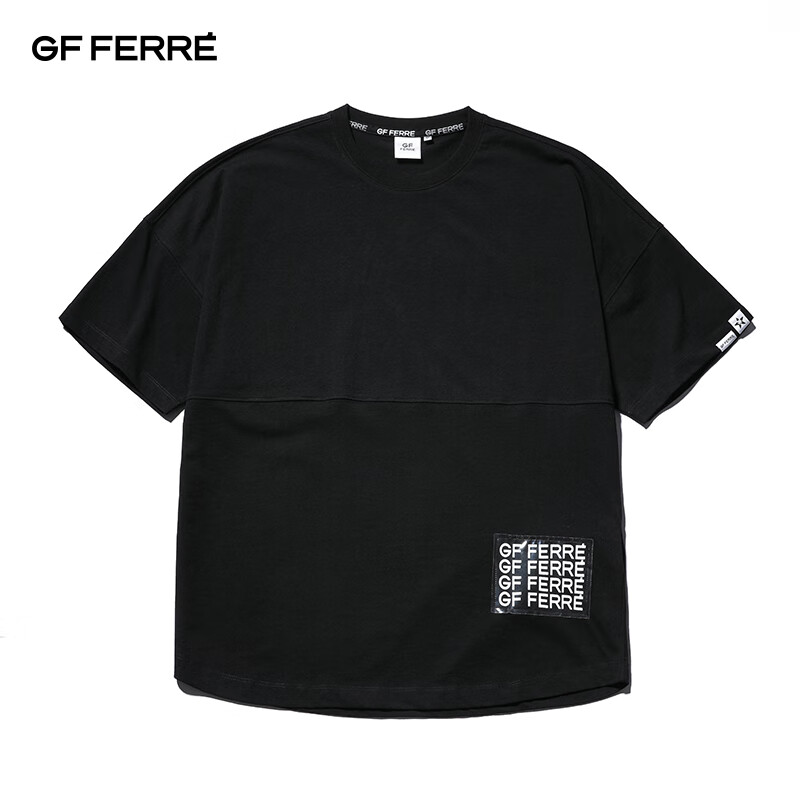 gf ferre/gf费雷 意大利轻奢潮牌 纯棉休闲短袖t恤男男 gam12t1250