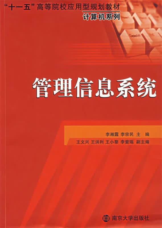 管理信息系统 李湘露 等主编【正版】
