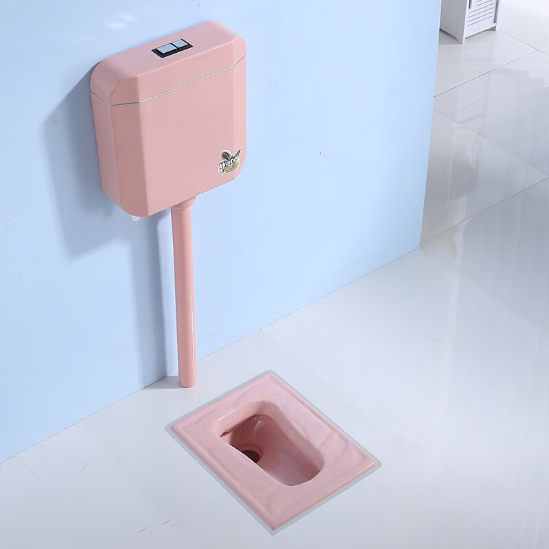 eight clean)幼儿园儿童蹲便器小孩卡通蹲坑 陶瓷彩色小号便池蹲厕