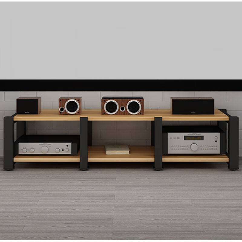 功放机箱架音响机柜调音台机柜功放柜机架234层音响柜器材架影音电视