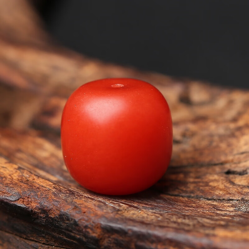 艺香保山南红 玛瑙老型桶珠 小金刚星月菩提配饰 腰珠隔珠 保山88mm老